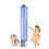 Thumbnail: Jumbo Bubble Tube Extra Wide with Floating Balls and Remote