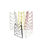 Thumbnail: Triangle metal water channel – Set of 3 (70cm tall)