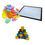 Thumbnail: Sensory Light Up Board Panel 47cm with 70 Translucent Tactile Fidget Accessories
