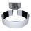 Thumbnail: White Bubble Tube Bracket - Fits 10cm Diameter Tubes
