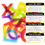 Thumbnail: 26 x Sensory Alphabet Gel Shapes Squidgy Fidgeting Toy