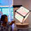 Thumbnail: LED Infinity Cube on Wooden Pedestal, Light Changing LEDs, Remote Control – 25cm