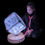 Thumbnail: LED Infinity Cube on Wooden Pedestal, Light Changing LEDs, Remote Control – 25cm