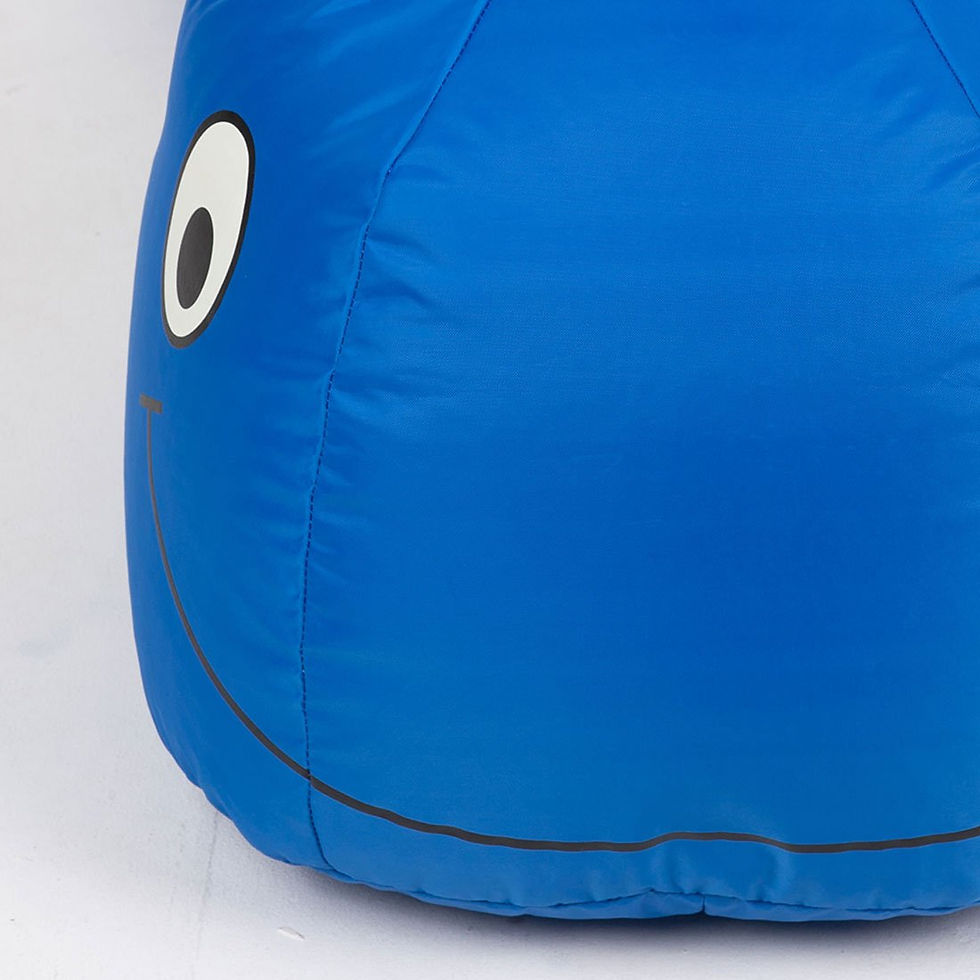 Thumbnail: BazZoo Sea Life Whale Bean Bag