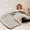 Thumbnail: 5kg Weighted Blanket Large 150 x 200cm & Pillow Case – Grey/Grey5