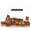 Thumbnail: Stackable Wooden Log Set 38 Pieces – Natural Sensory Play