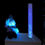 Thumbnail: Waterless Tube, White/Grey Padded Rectangular Surround & Fibre Optic Light