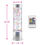 Thumbnail: Bubble Tube with LED Lamp Light & Remote Button Controller