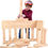 Thumbnail: Foam Wooden Play Beams Building Blocks 24 Pieces