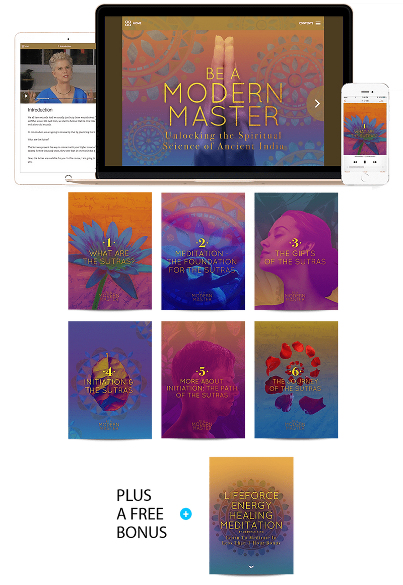 Be A Modern Master Course For Releasing Traumas With Sutras by Deborah King