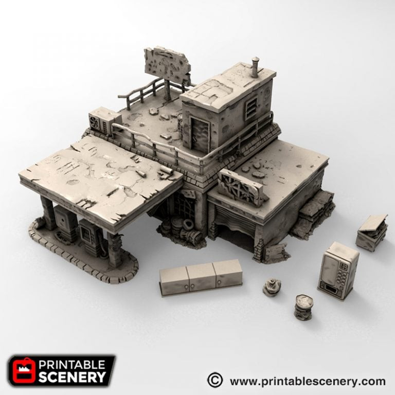 Thumbnail: Derelict Gas Station