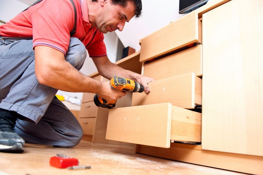 montagem de móveis com equipe própria