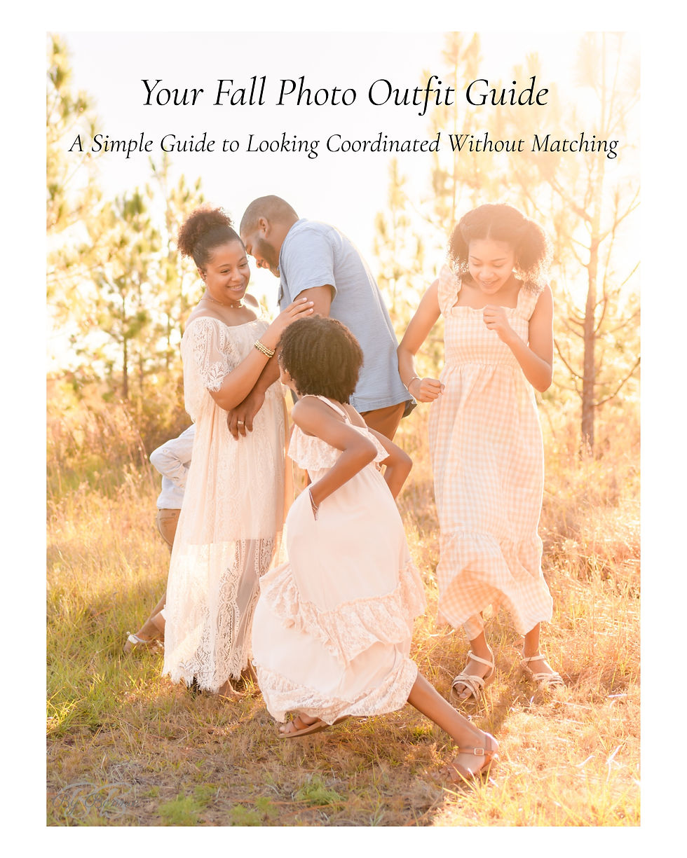 Fall Family Photo Outfit Guide
