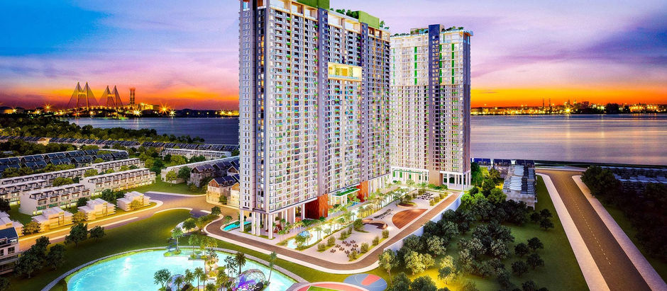 第7郡River Panorama 高級公寓三房出租-胡志明市