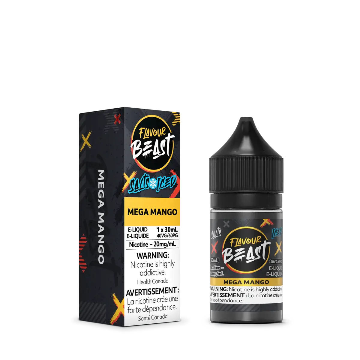 Flavour Beast E-Liquid  Mega Mango (Iced)