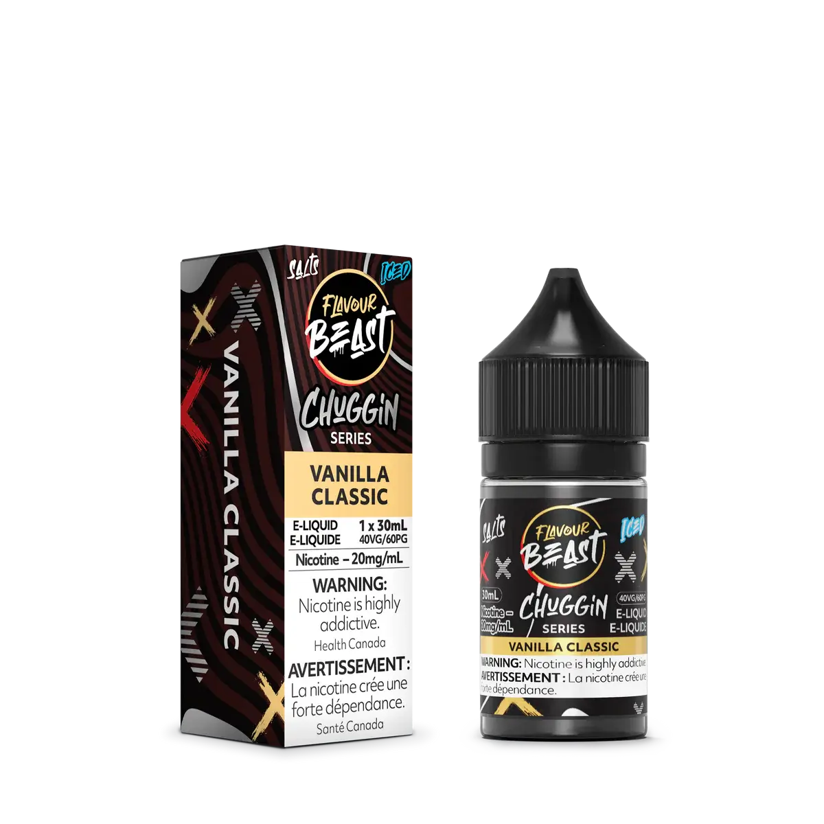Flavour Beast Chuggin E-Liquid 30ml Vanilla Classic (Iced)