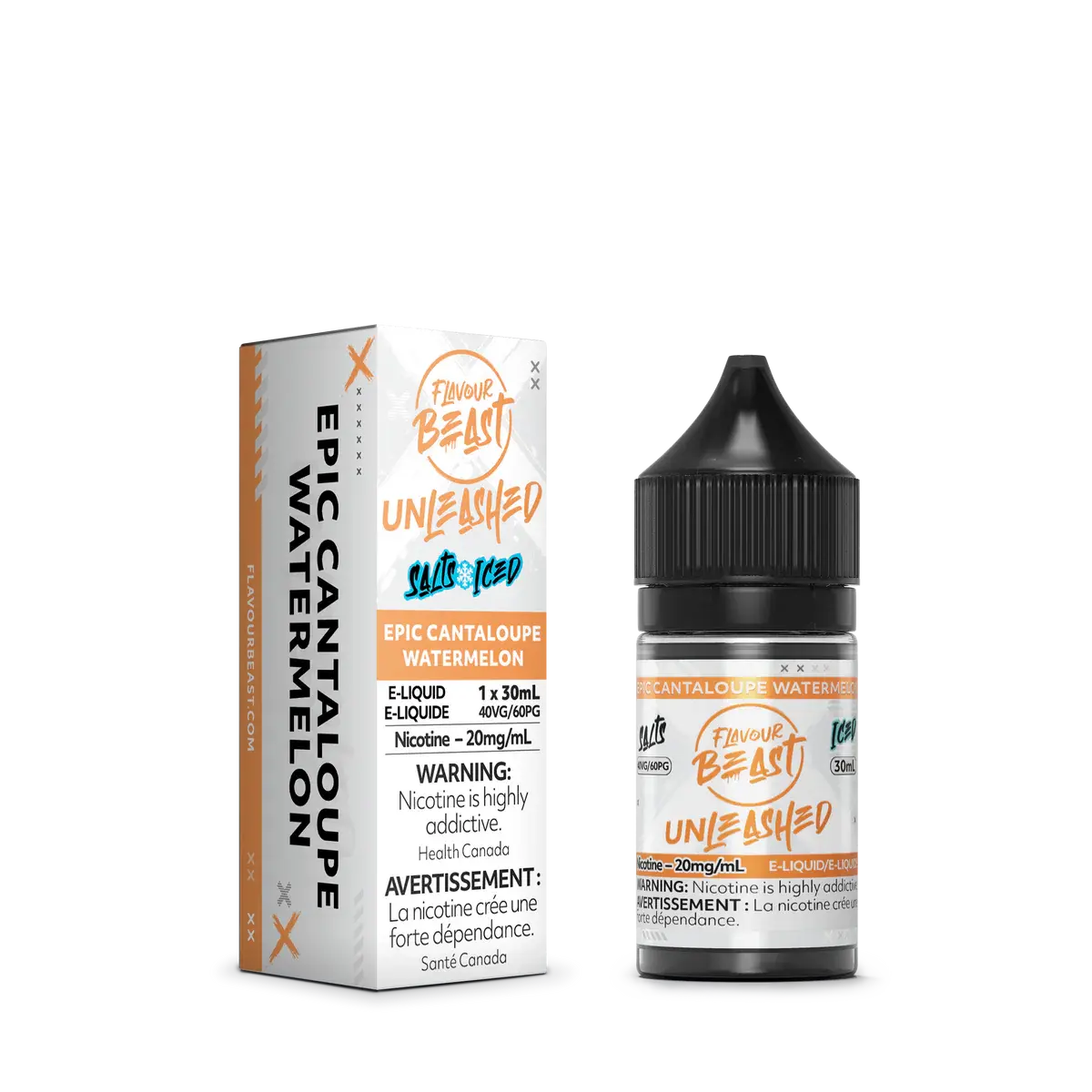 Flavour Beast E-Liquids Unleashed 30ml Epic Cantaloupe Watermelon (Iced)