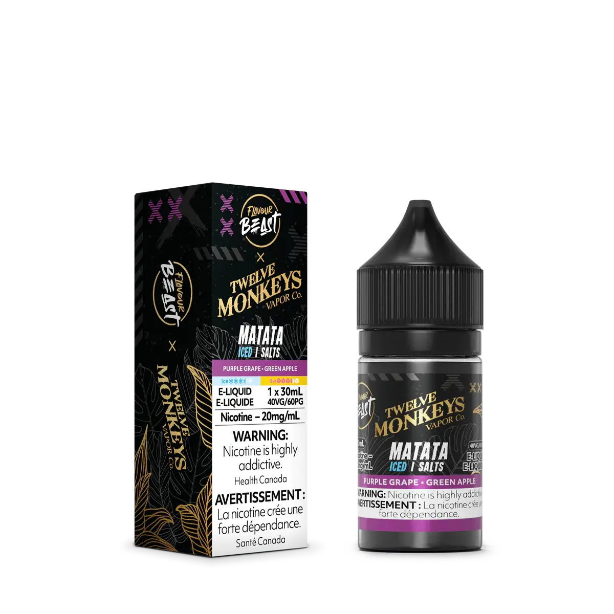 FB X 12 Monkeys E-Liquid  Matata (Iced)