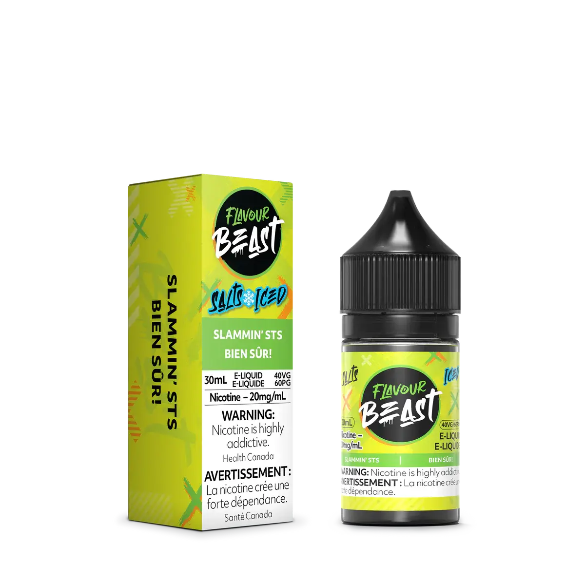 Flavour Beast E-Liquid 30ml Slammin' Sts