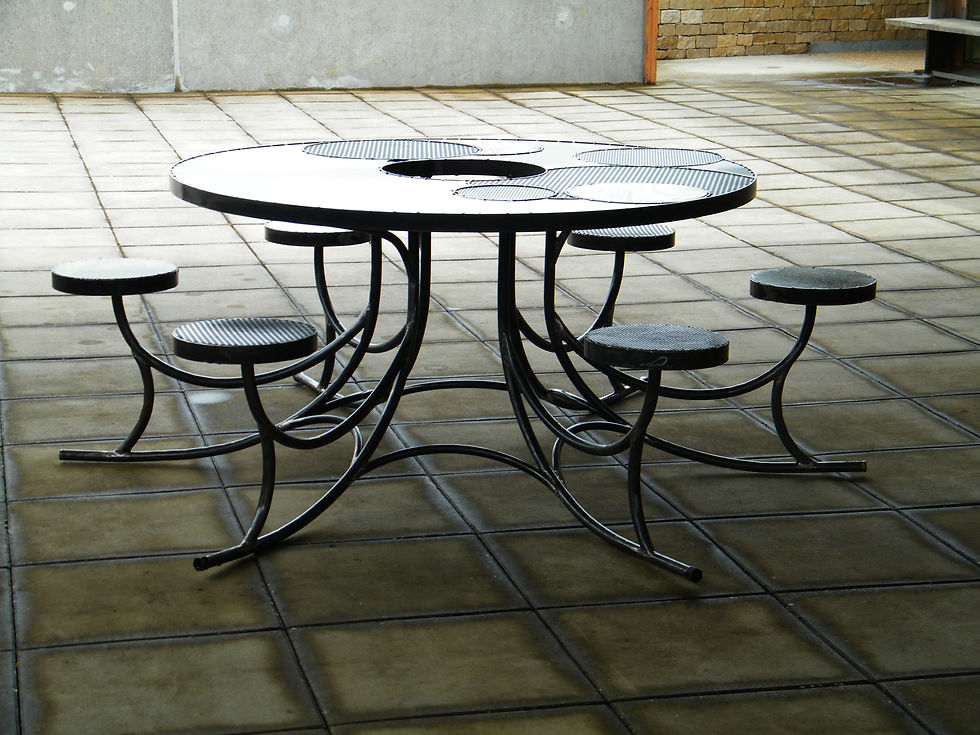 Table Acier - Bois