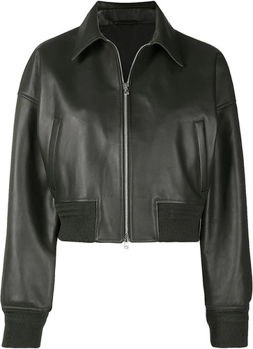 Jent Louis leather N-2b Jacket （L） Black