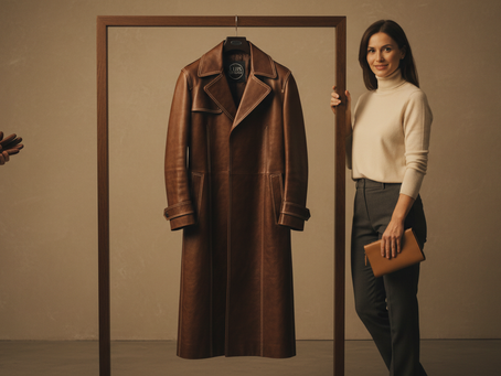 The Unique Long Coat Appeal of Leather