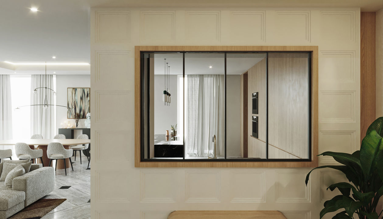 Rénovation complète de villa sur la Côte d'Azur. Projet haut de gamme. design d'intérieur et décoration.