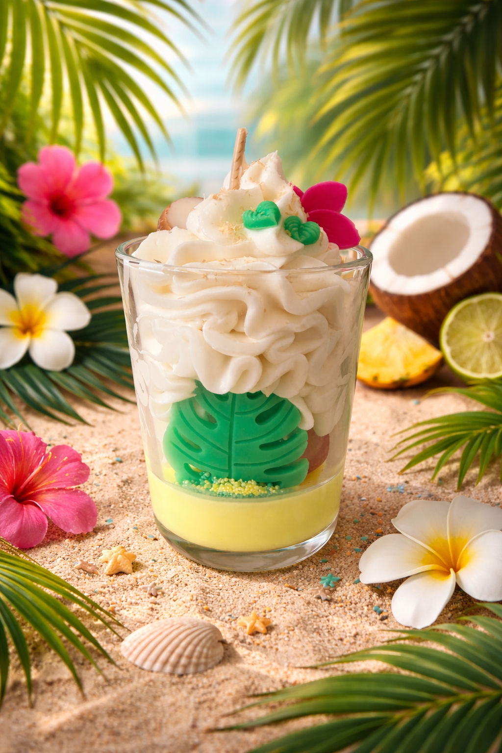Bougie gourmande Noix de Coco