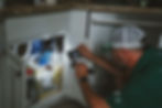 Sean Lewis Inspecting a home in Dallas Texas for Green Scene Home Inspections