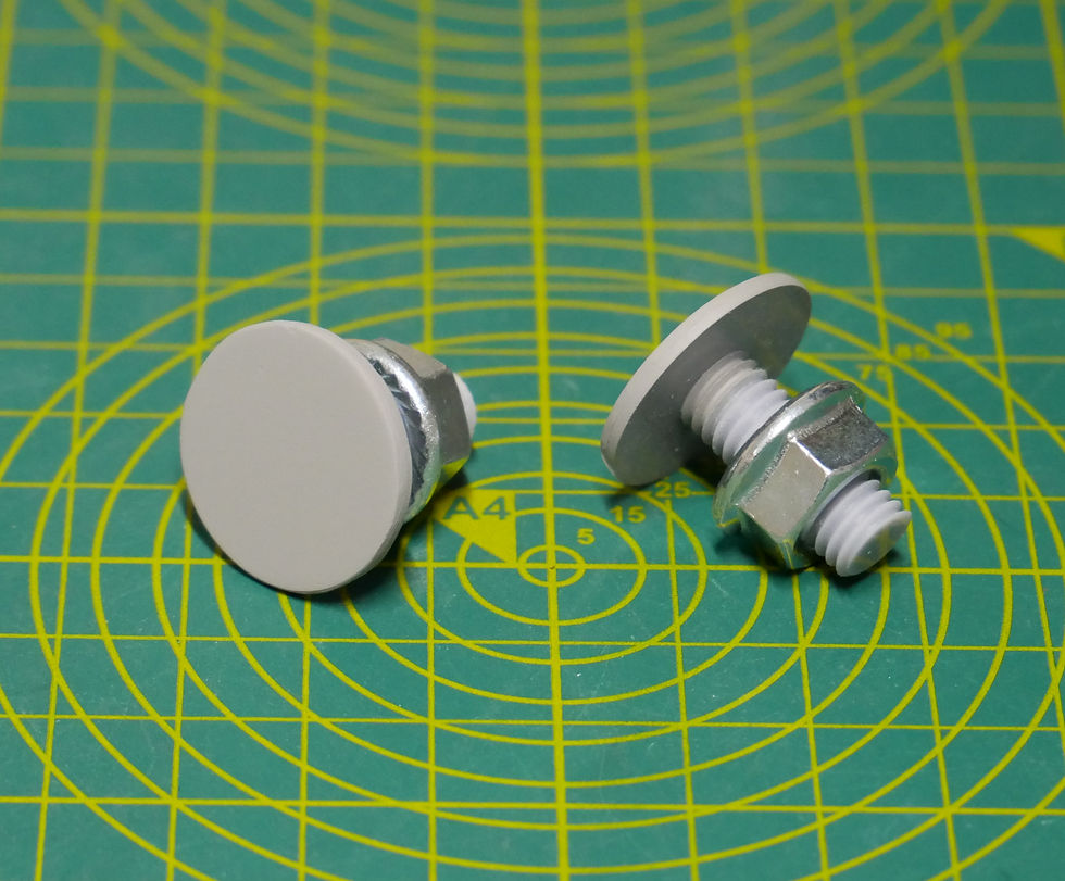 NEW 3d Printed Tough resin Biker scout ear bolts