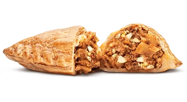 Carne Suave Nazca ouverte : bœuf, œuf et raisins secs