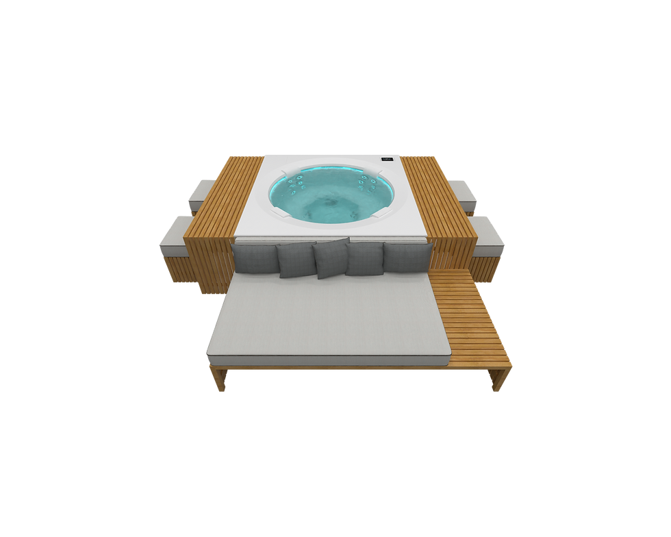 Miniaturbild: Spa à débordemement Soul Select - Dabasy