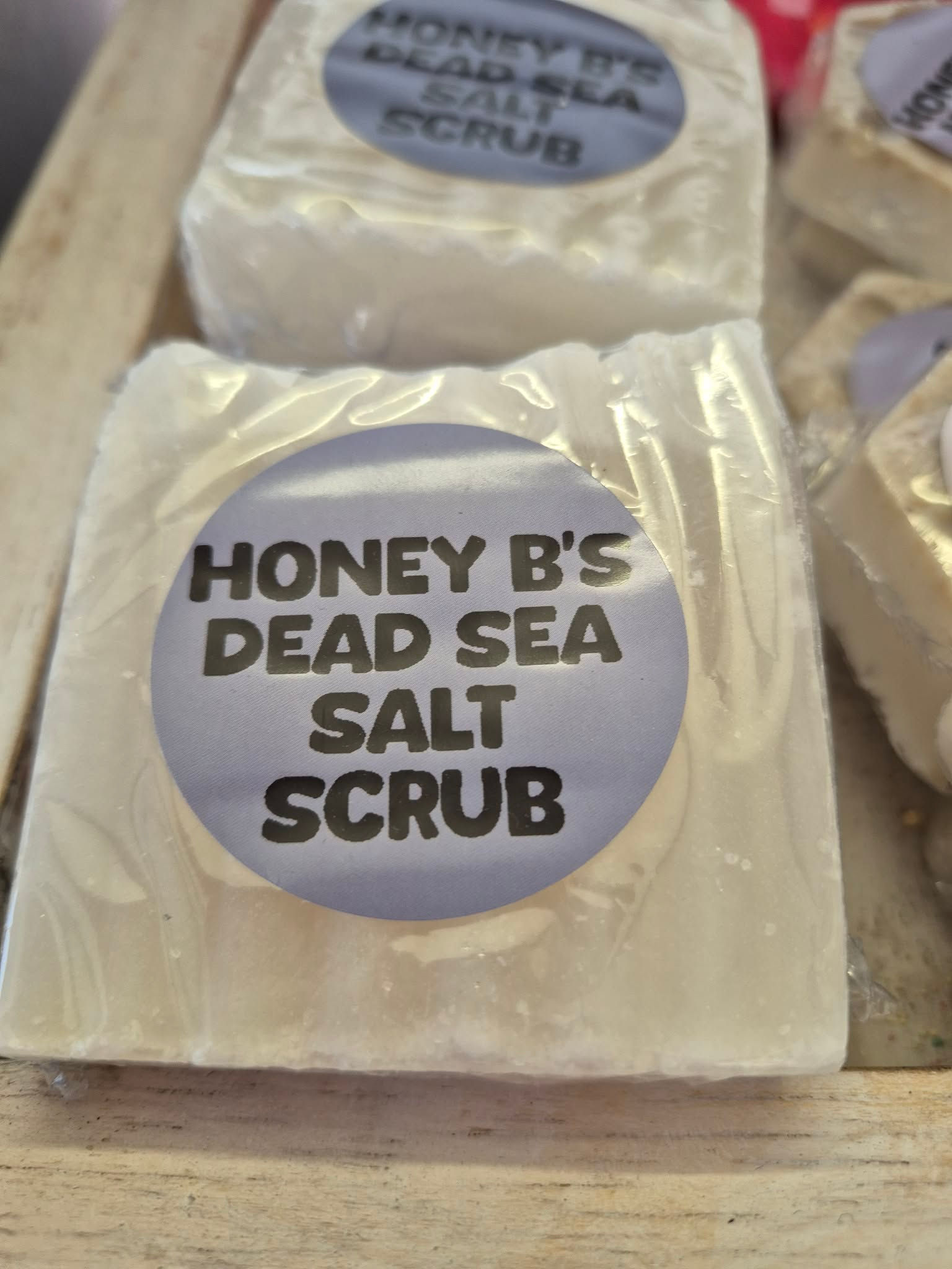 Honey Bs Dead Sea Salt Scrub