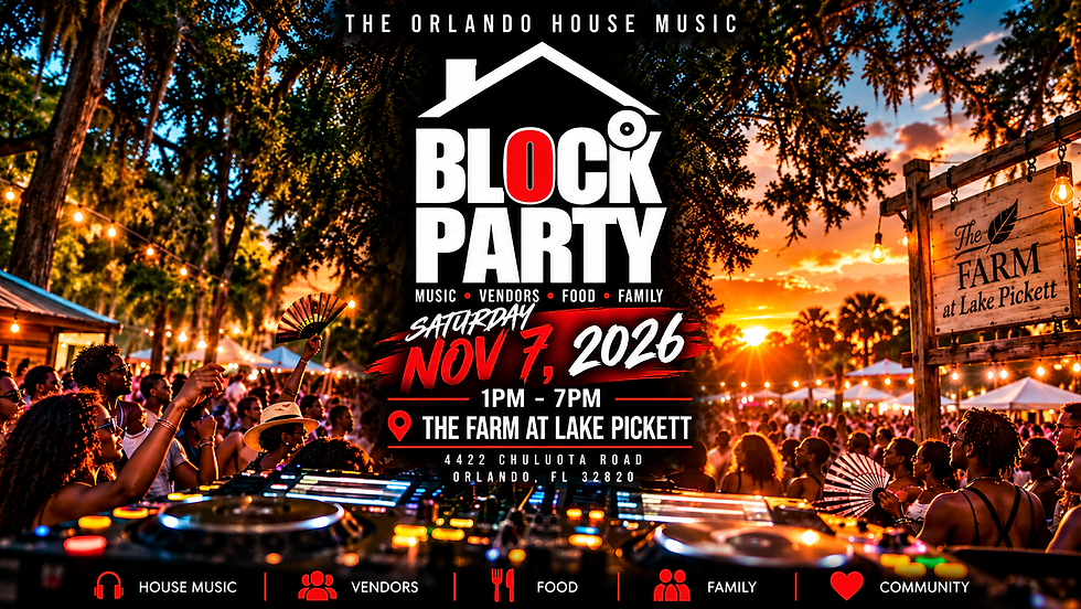 The Orlando House Music Block Party 2026