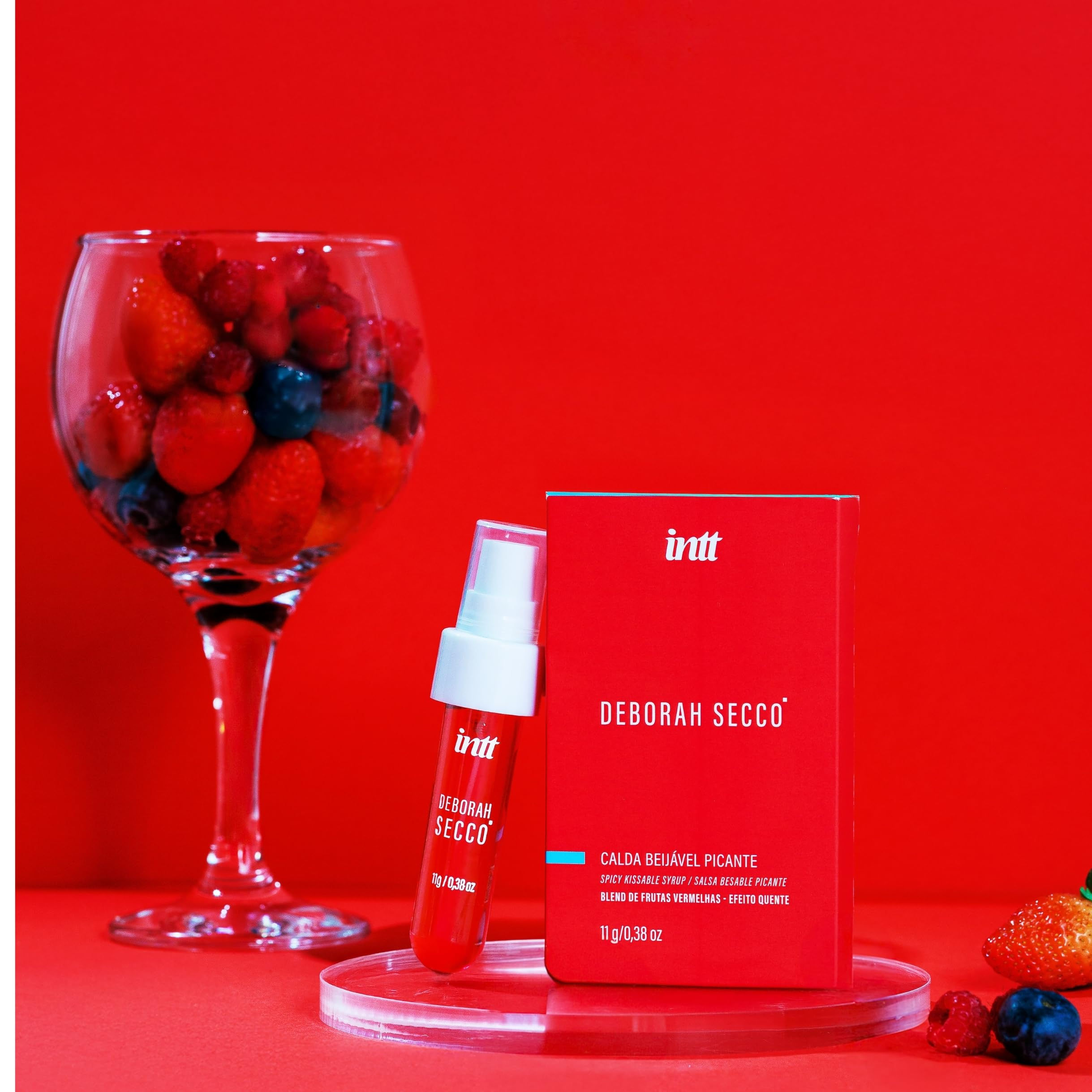 Calda Picante Deborah Secco [Blend Frutas Vermelhas) - Efeito Quente