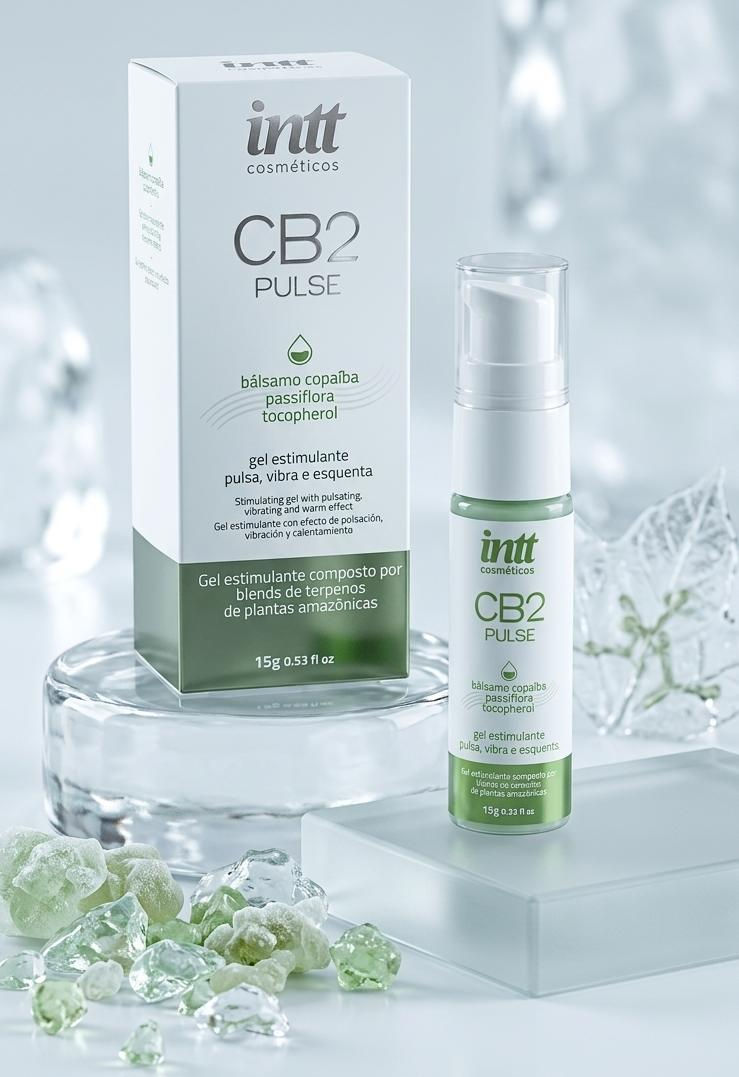 Creme facial initt CB? na garrafa e caixa.