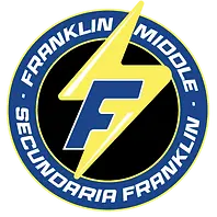 Logo of Franklin Middle School, showcasing a partnership with Momento Photo Booth for local events in Yakima, Washington.
