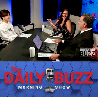 Spreading the Good Word with Martha and Rick on the The DAILY BUZZ.