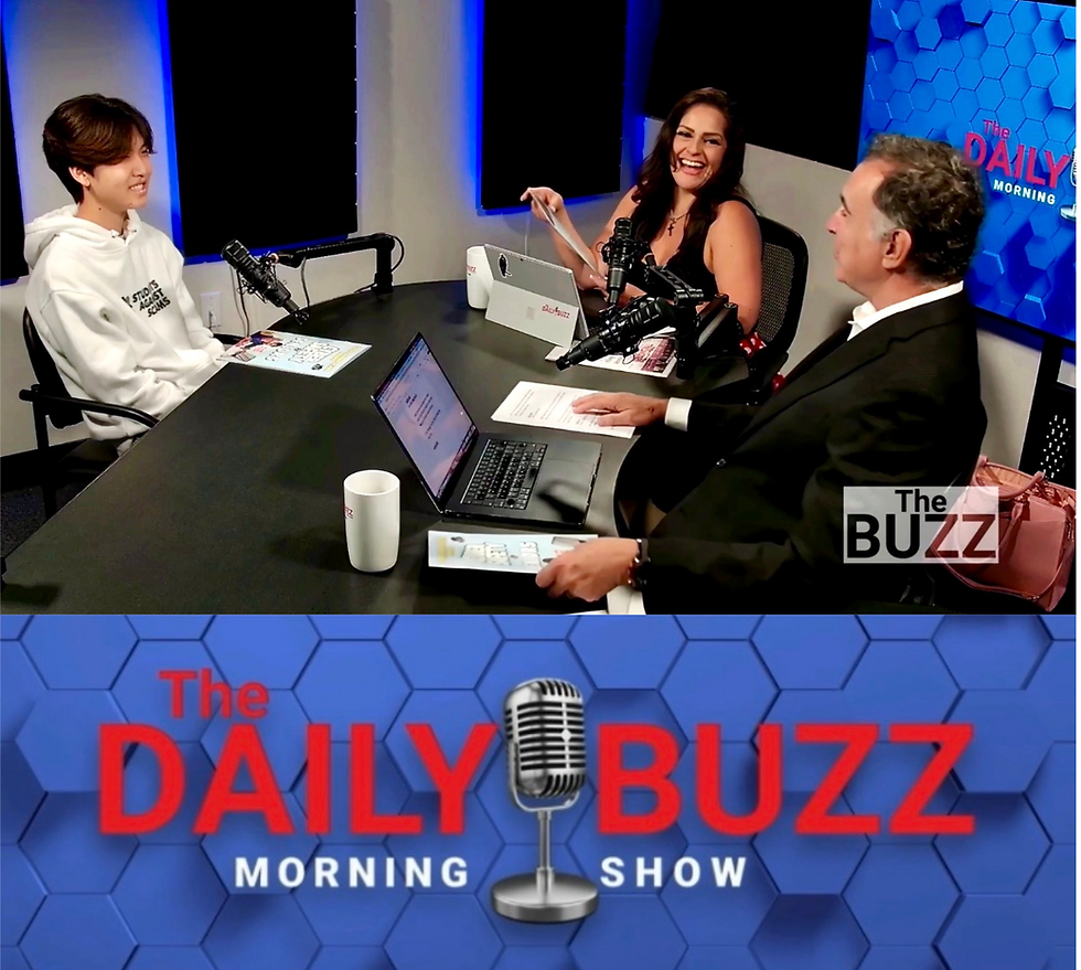 Spreading the Good Word with Martha and Rick on the The DAILY BUZZ.