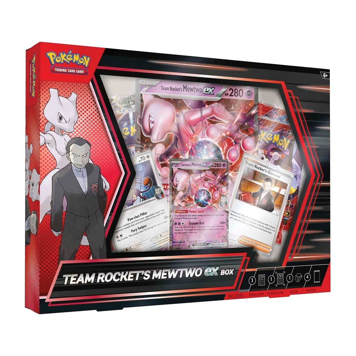 Pokemon Team Rocket's Mewtwo ex Box - Factory Sealed