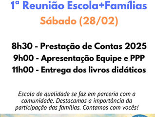 Reunião Escola-família