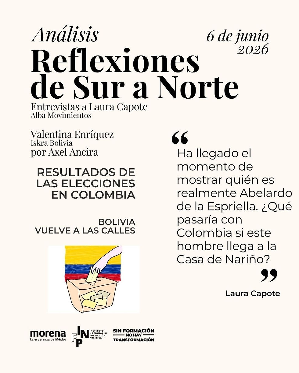 Análisis: Resultados de las elecciones en Colombia. Bolivia vuelve a las calles