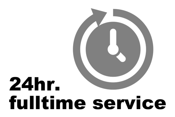 24hr service