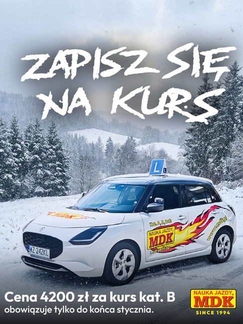 Zmiana cen kursów od 01.02.2026r