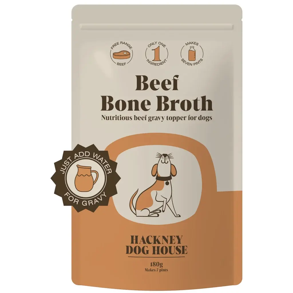 Hackney Dog House Beef Bone Broth 180g