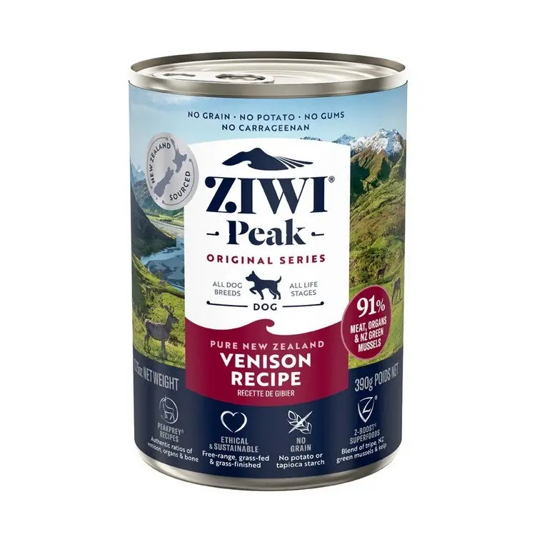 Ziwi Peak Dog Moist Venison 390g