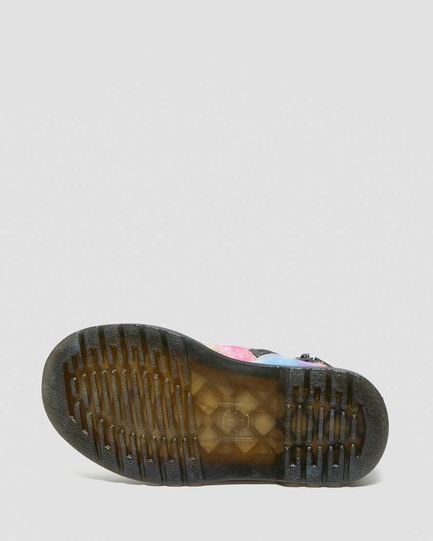 Thumbnail: DR. MARTENS TODDLER 1460 TIE DYE LACE UP BOOTS