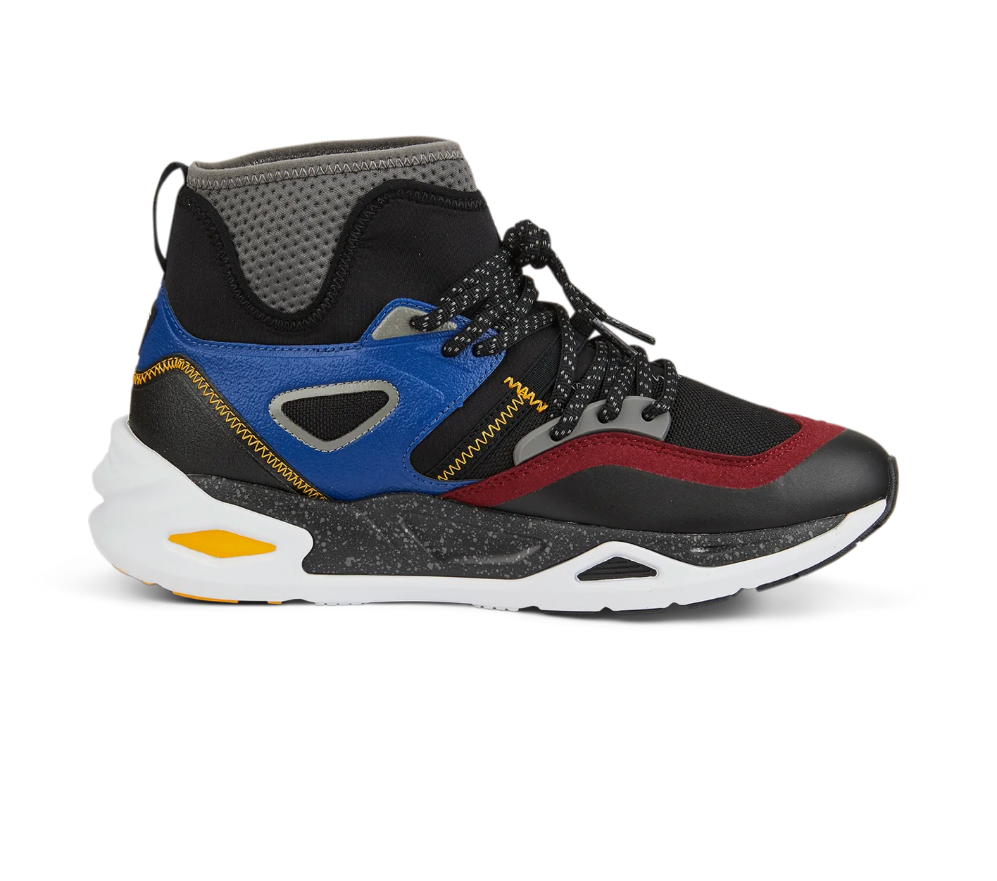 Puma TRC Blaze Mid Sneakers (Puma Black/Platinum Gray)