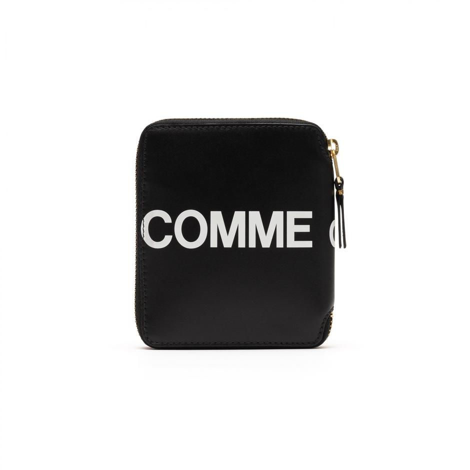 CDG Huge Logo Wallet - Black