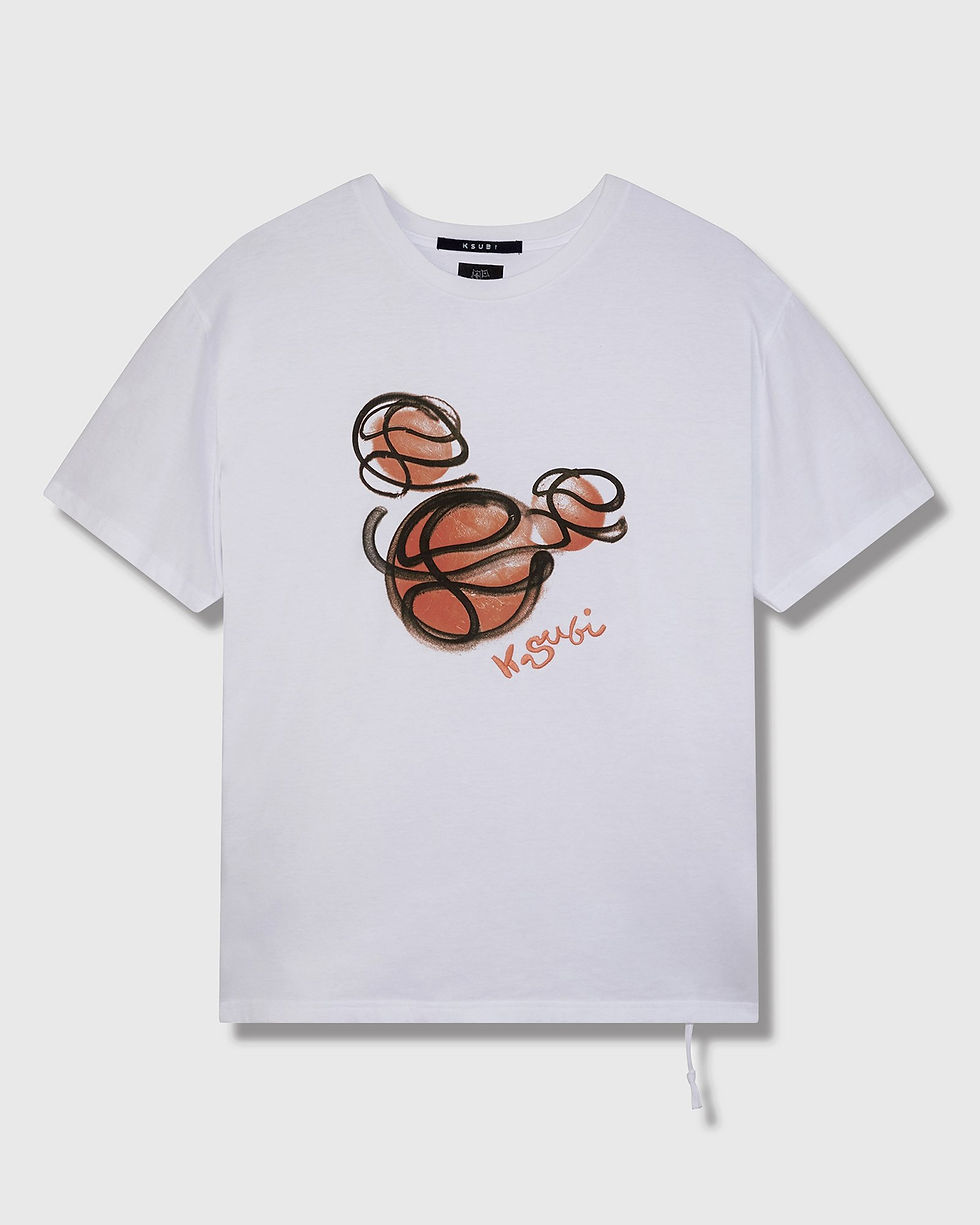 Thumbnail: Ksubi Bball Biggie SS Tee White